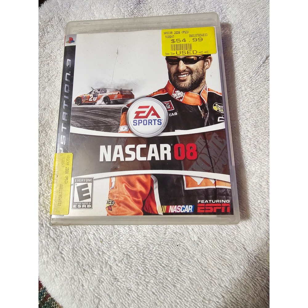 EA Sports NASCAR 08 PS3 Racing Game Complete‎ in Box PlayStation 3